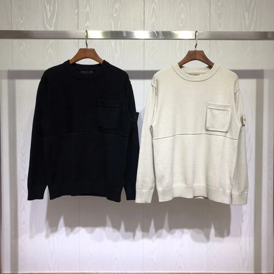Stone Island Pocket Crewneck Sweater [2 styles]