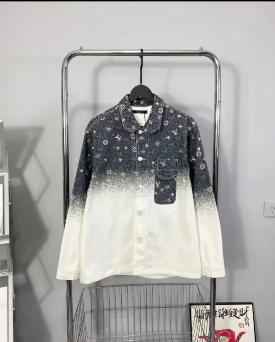 Louis Vuitton Monogram Gradient Denim Shirt Jacket [6 styles]