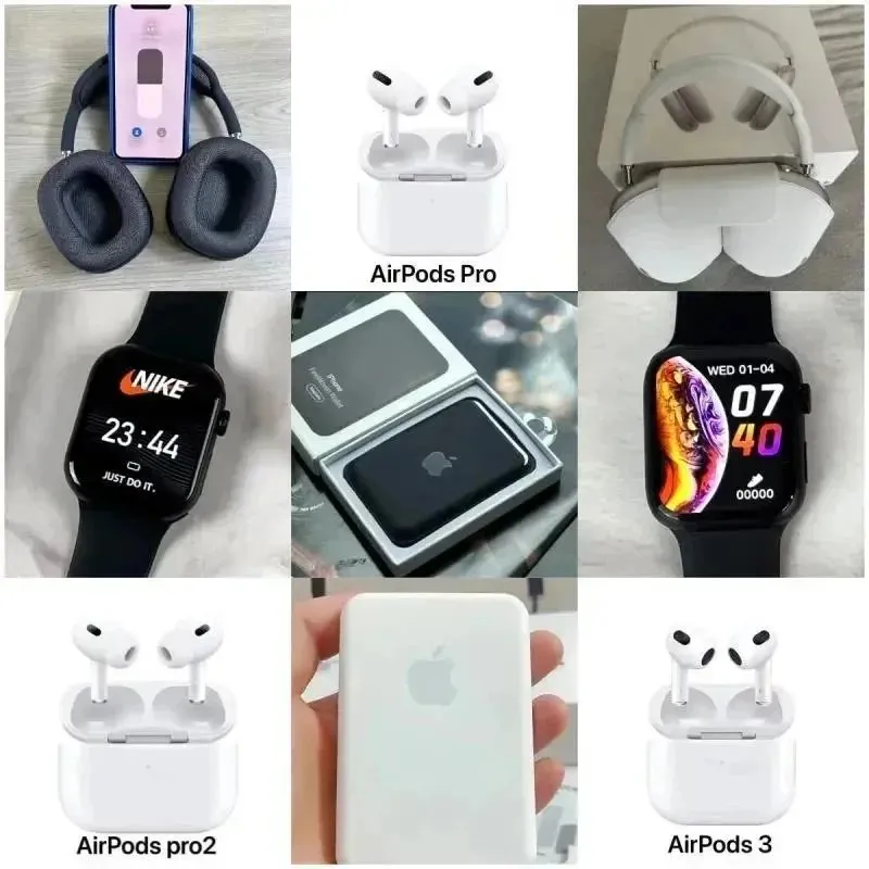 Apple AirPods Pro, AirPods Pro 2, AirPods 3, Apple Watch, and MagSafe Battery Pack [1 style]