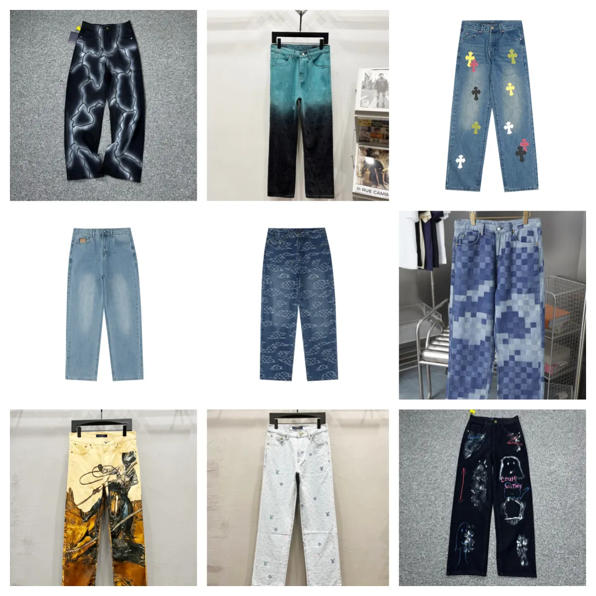 Designer Denim Jeans [9 styles]