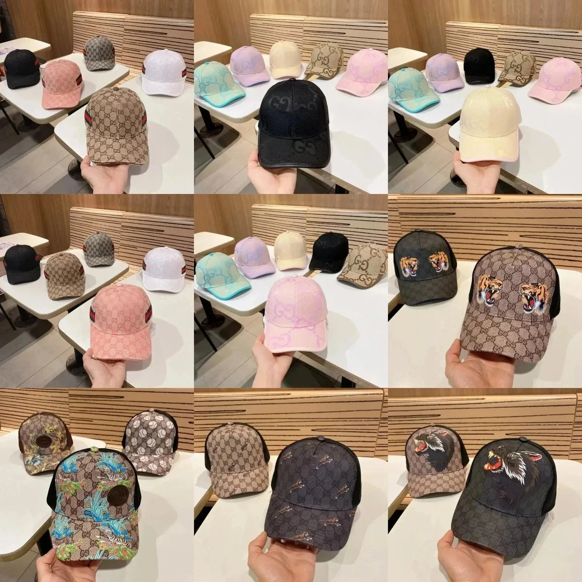 Gucci GG Supreme Cap [40 styles]