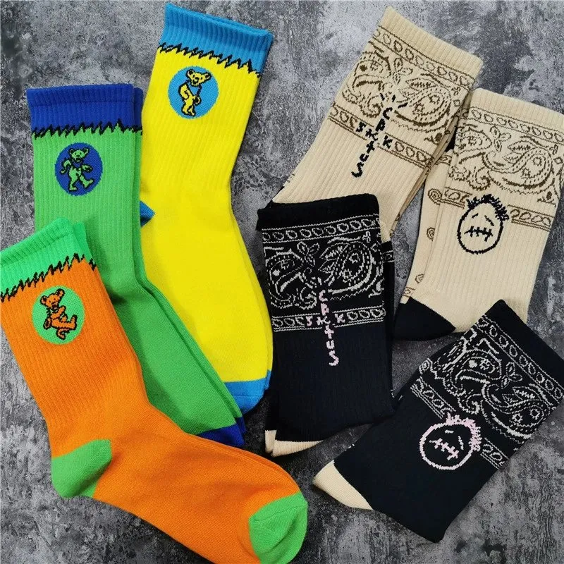Grateful Dead Bear Socks [1 style]