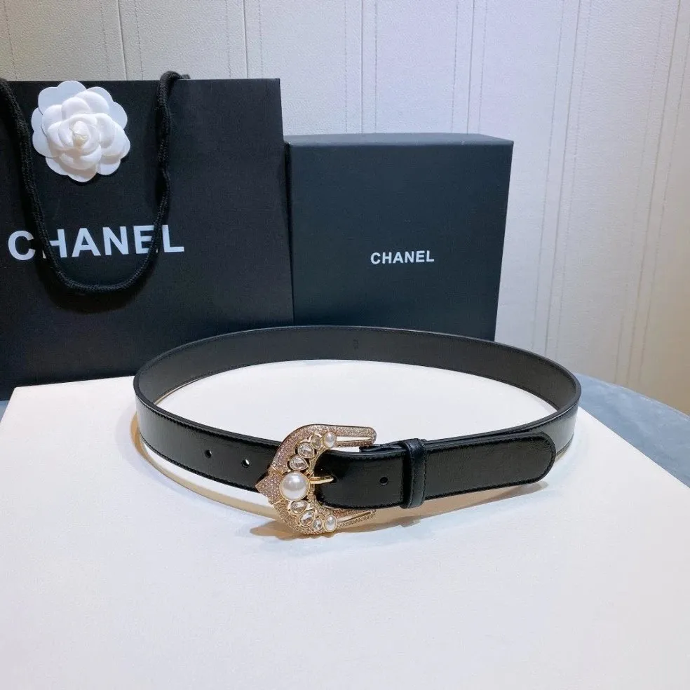 Chanel Pearl Buckle Belt [3 styles]