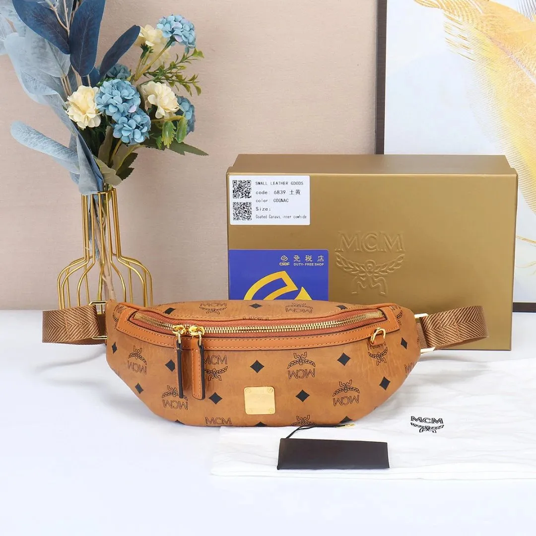 MCM Visetos Waist Bag