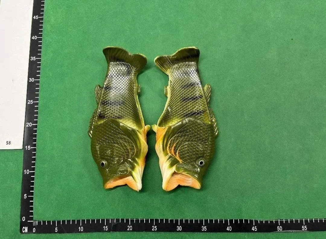 Bass Fish Model Decorative Figurines [Pair Set]