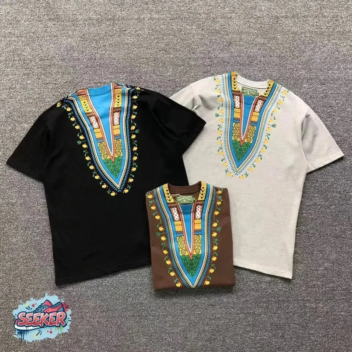 African Dashiki Print T-Shirts [37 styles]