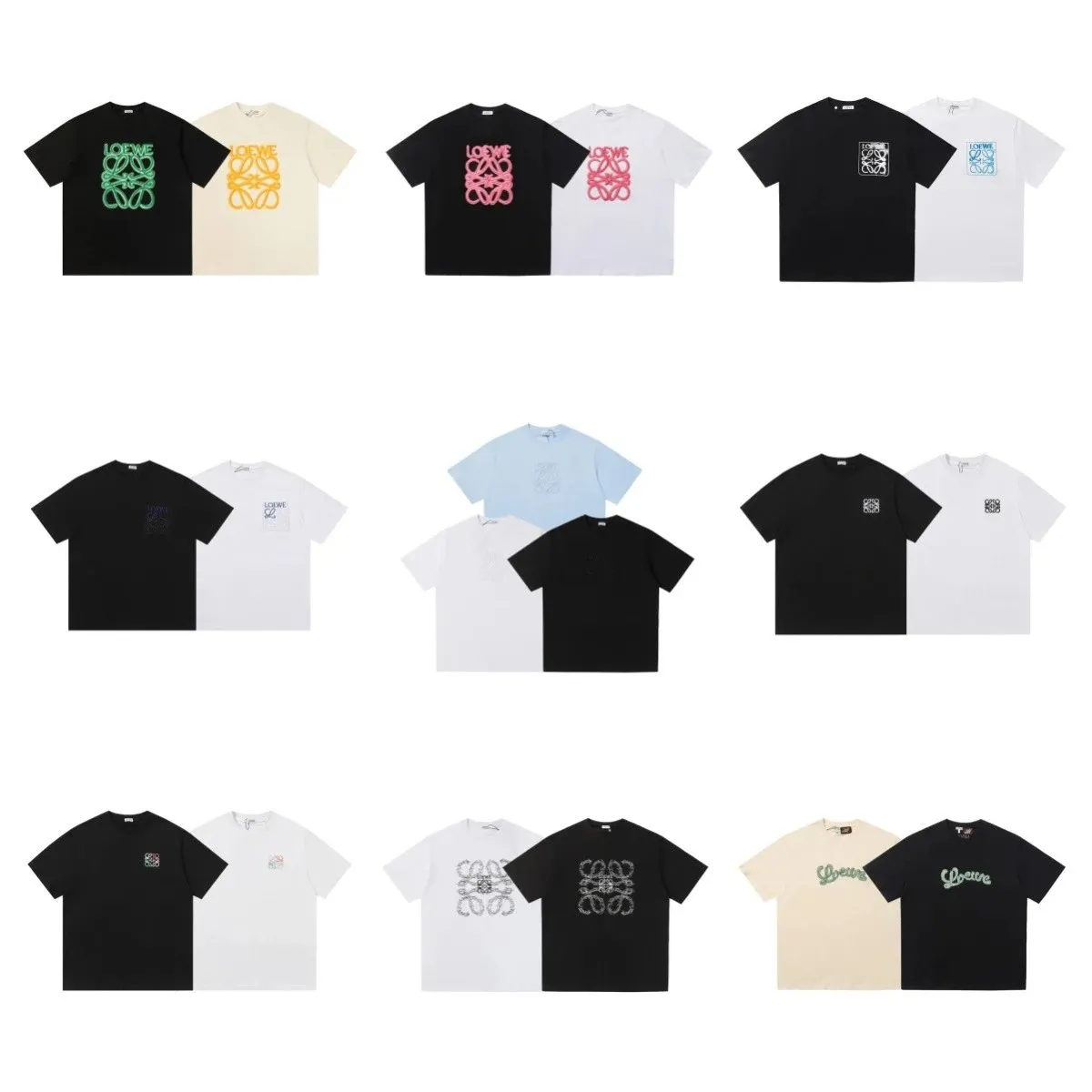 Loewe Anagram T-Shirts [28 styles]