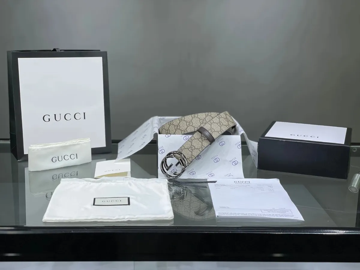 Gucci GG Supreme Belt
