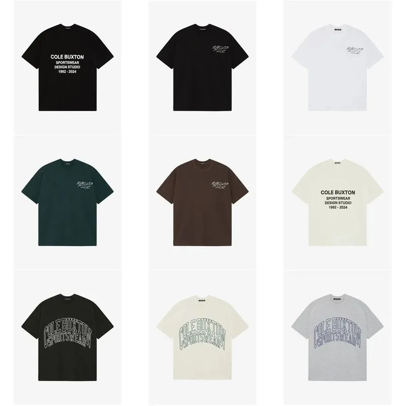 Cole Buxton Sportswear Design Studio T-Shirts [29 styles]