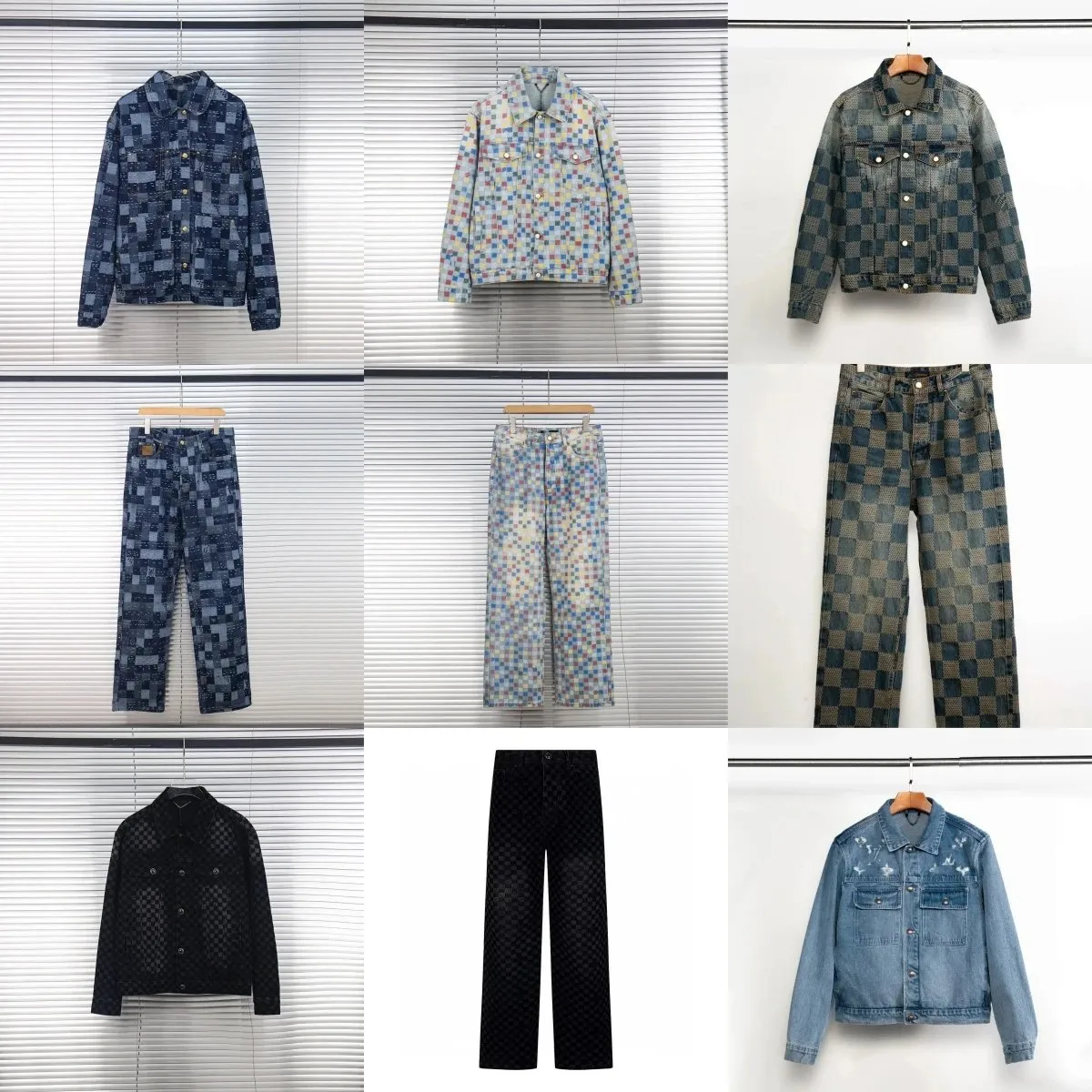 LV Damier Jacquard Jacket/Pants [26 styles]