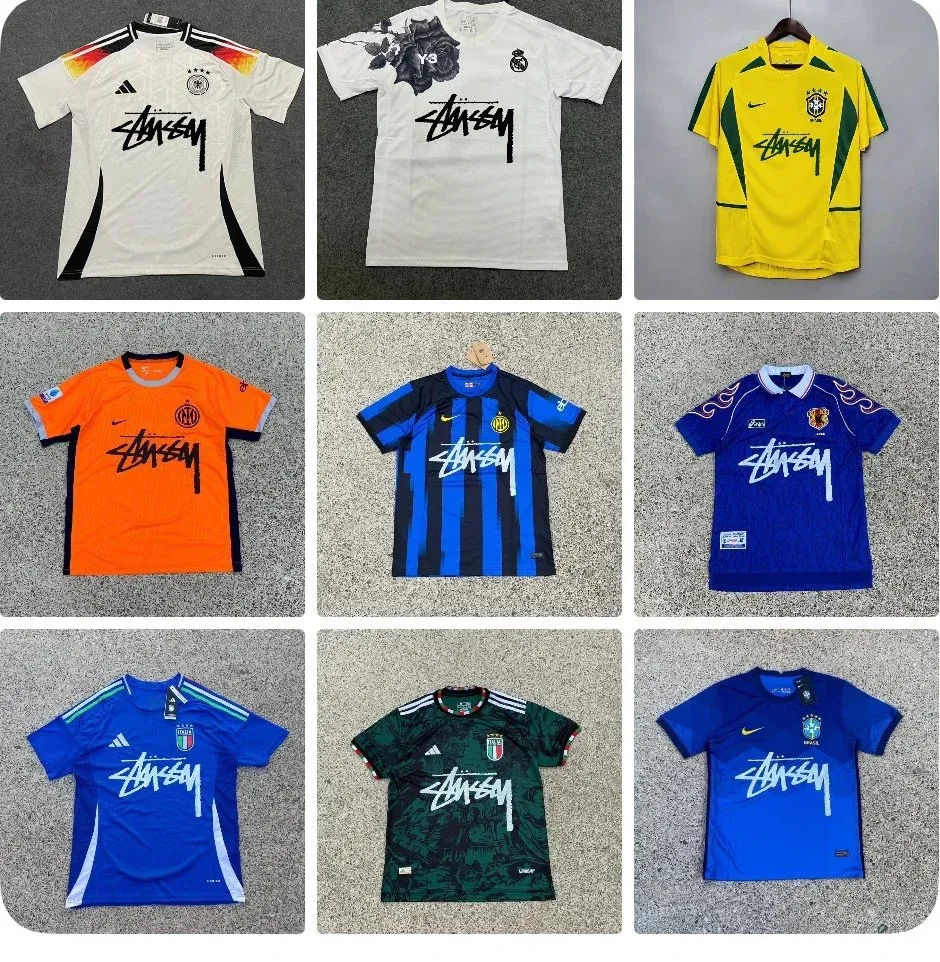 Stussy x Football Club Jerseys [9 Styles]