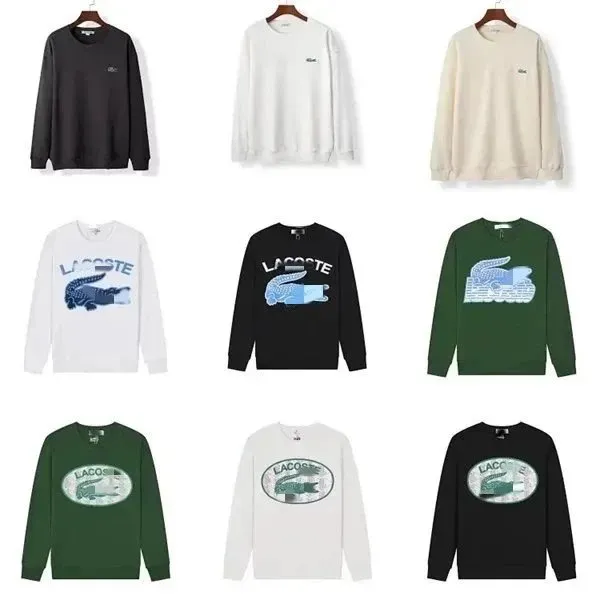 Lacoste Crocodile Logo Sweatshirts [11 styles]