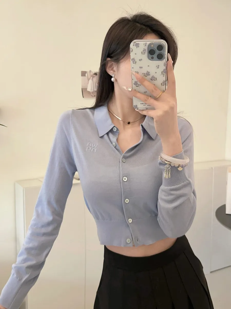 SWPN Knit Button-Up Top [2 styles]
