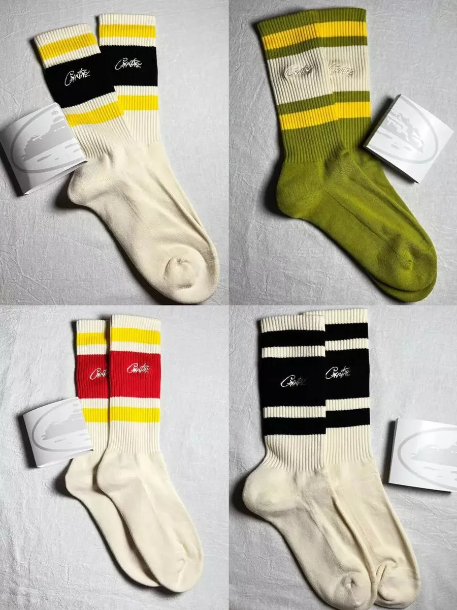 Curtis Striped Crew Socks [1 style]