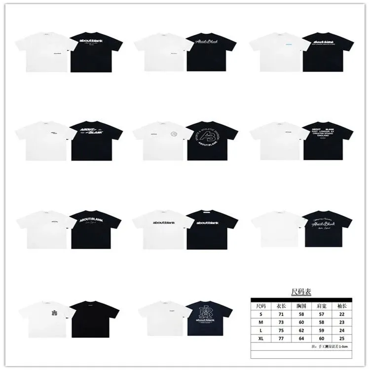 About Blank T-Shirts [22 styles]