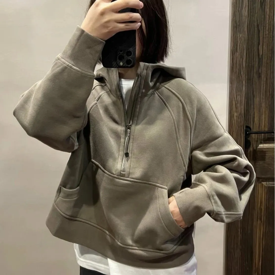 Half-Zip Hoodie [8 styles]