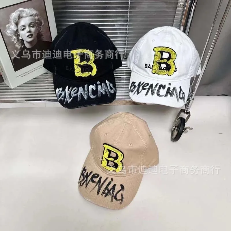 Balenciaga B22 Logo Baseball Cap