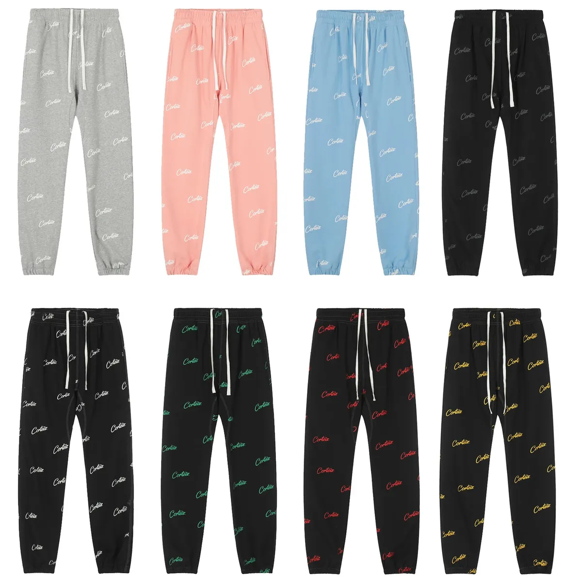 CortaiX All-Over Logo Jogger Pants [8 styles]