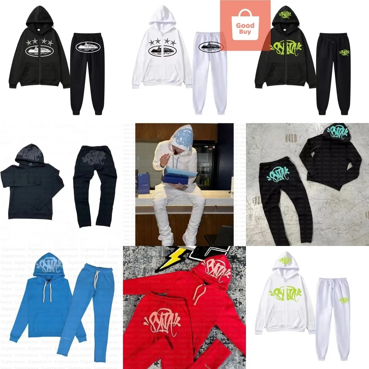 Supernova SNK Hoodie & Jogger Set [39 styles]