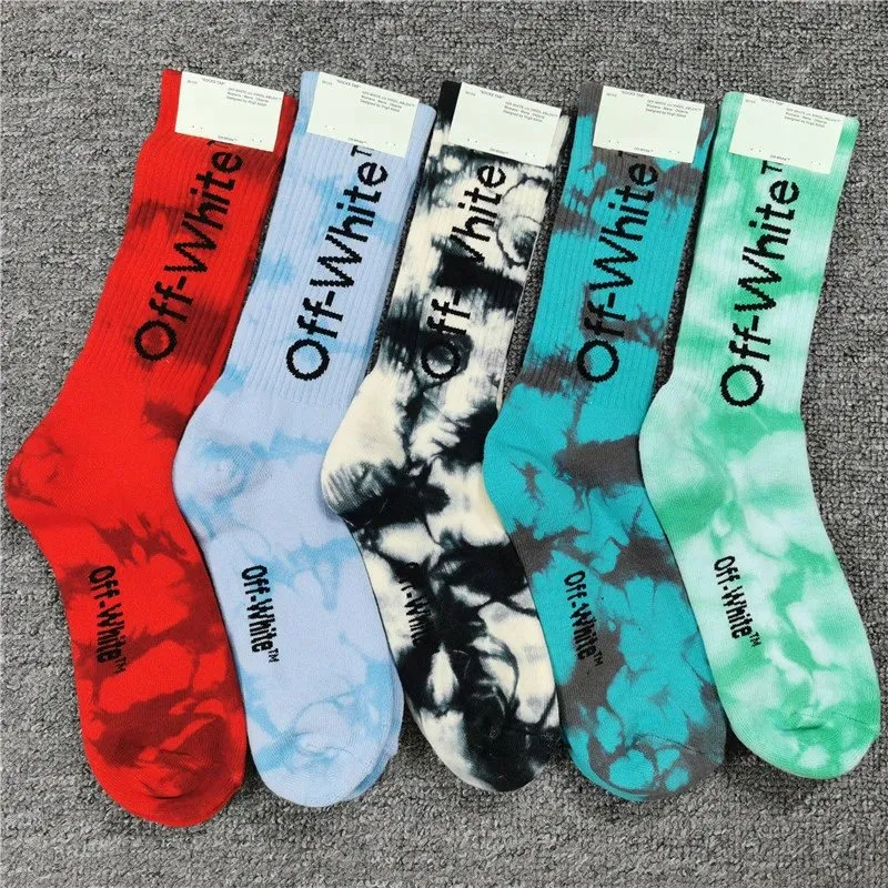 Off-White Tie-Dye Socks