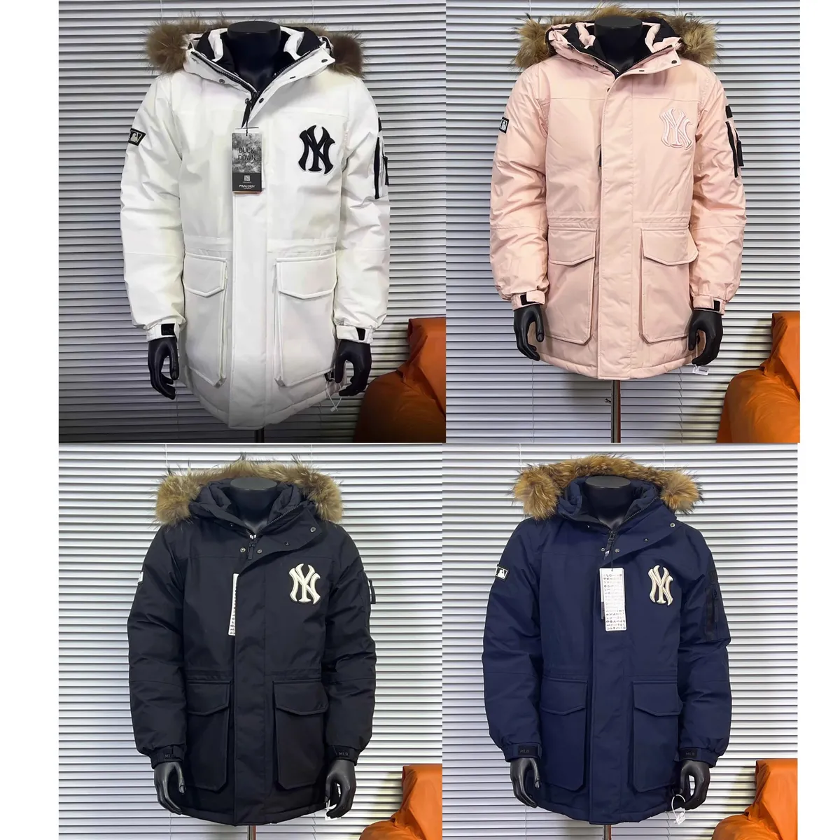 MLB New York Yankees Parka Jacket [4 styles]
