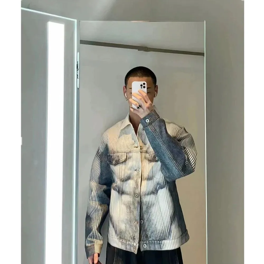 Denim Stripe Hybrid Jacket [1 style]