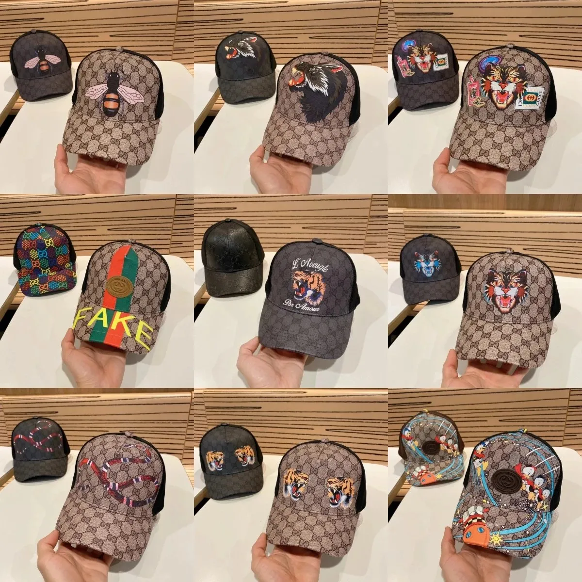 Gucci GG Supreme Baseball Caps [40 styles]