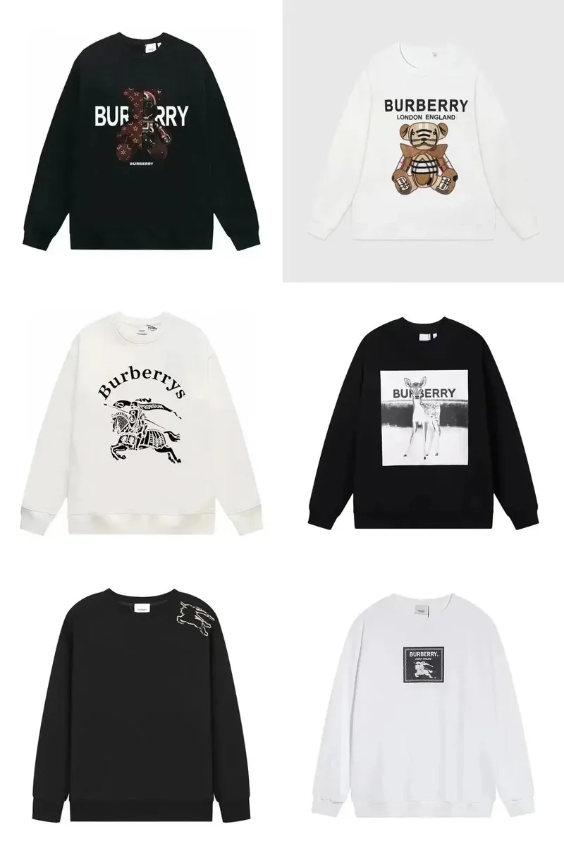Burberry Graphic Print Sweatshirts [38 styles]
