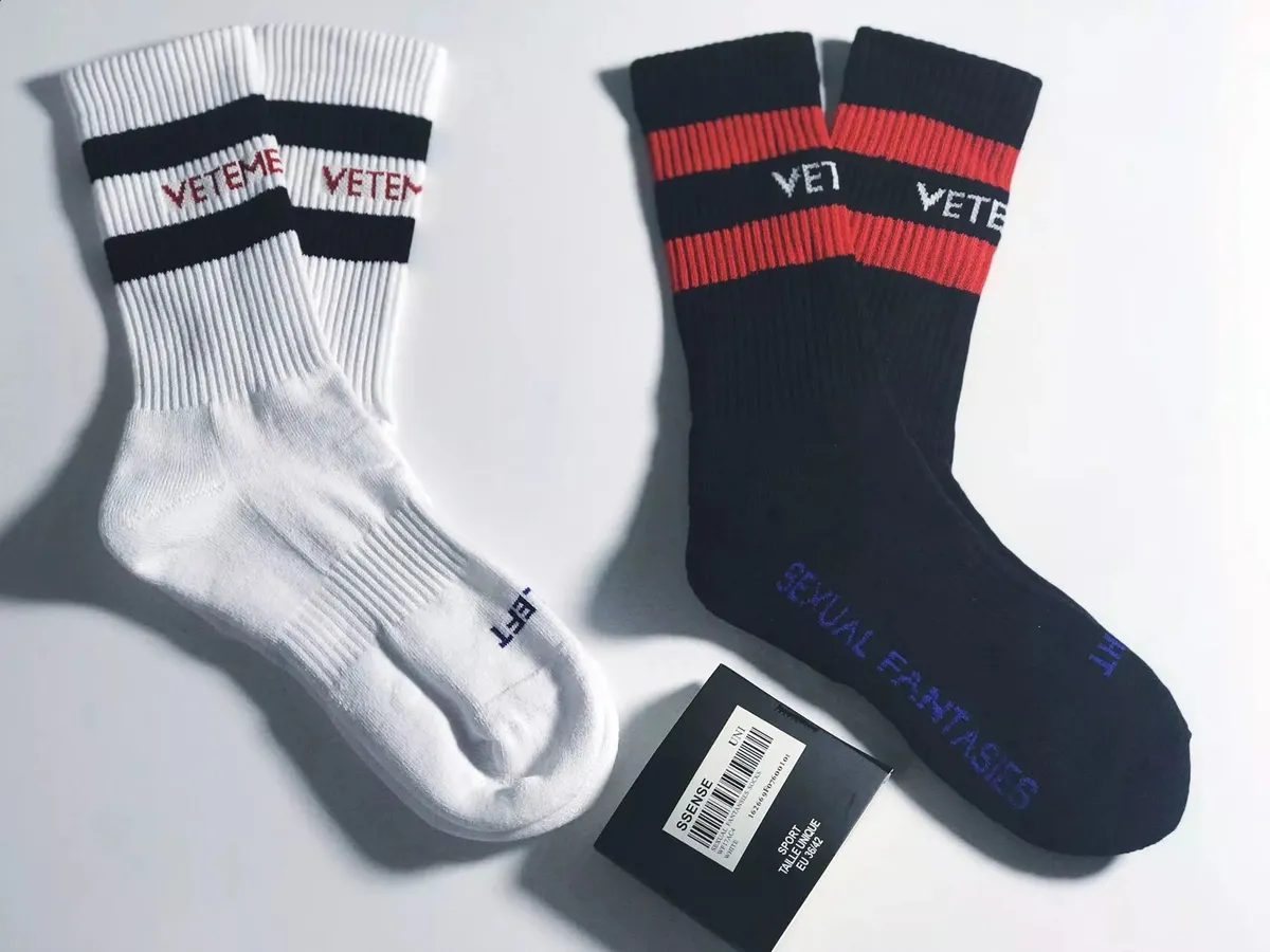 VETEMENTS Sexual Fantasies Socks