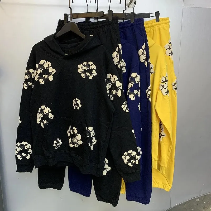 Floral Print Hoodie/Pants Set [9 styles]