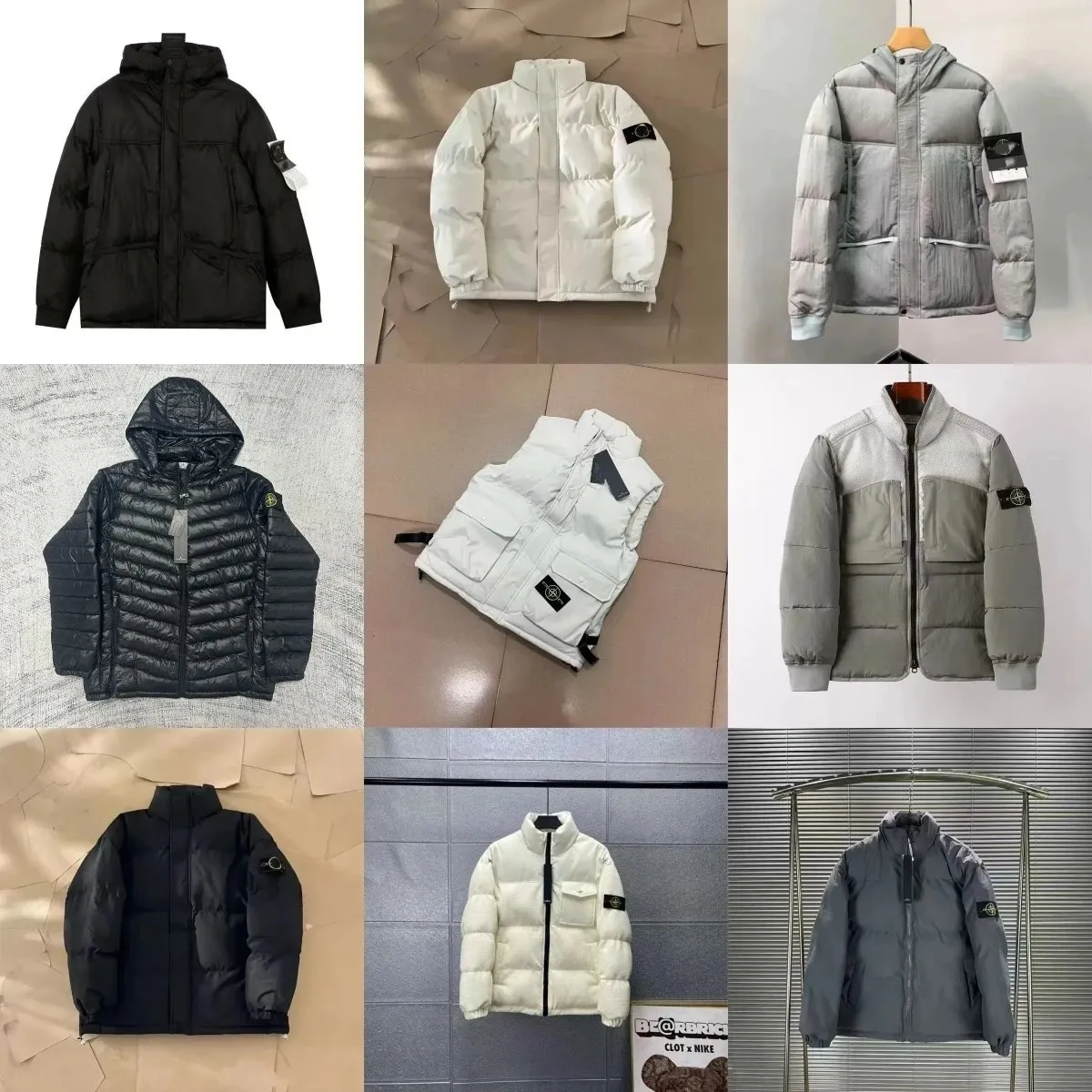 Stone Island Padded Jackets [31 styles]