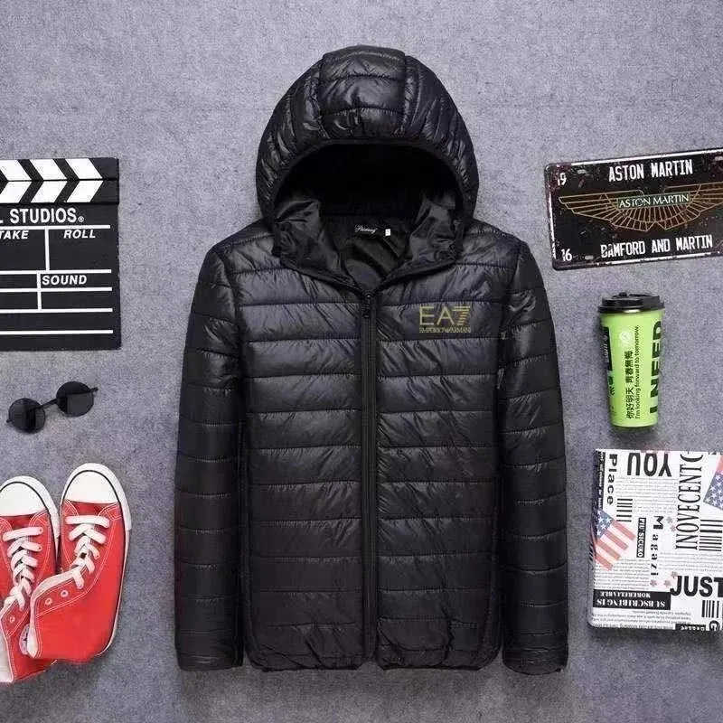 EA7 Emporio Armani Hooded Puffer Jacket [6 styles]