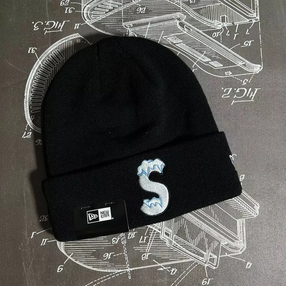 New Era S Logo Beanie