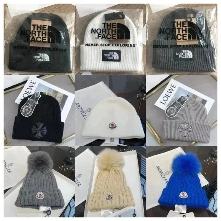 The North Face / Moncler / Loewe Beanie Hats [33 styles]