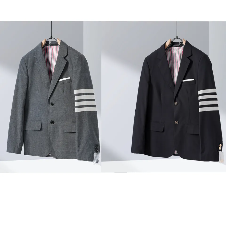 Thom Browne Classic 4-Bar Stripe Blazer [2 styles]