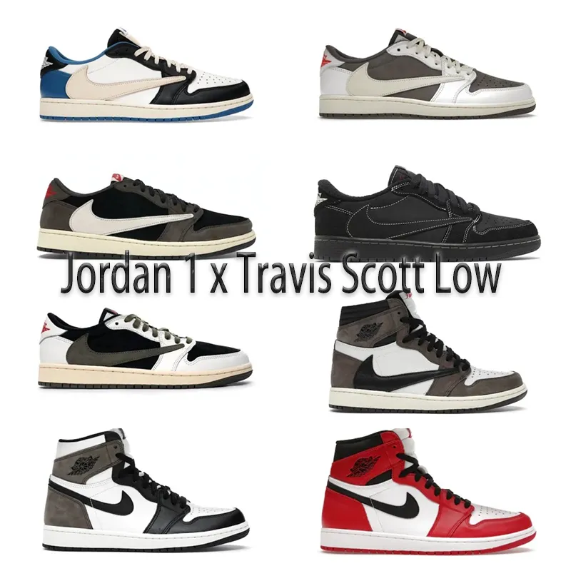 Jordan 1 x Travis Scott Low Sneakers [40 styles]