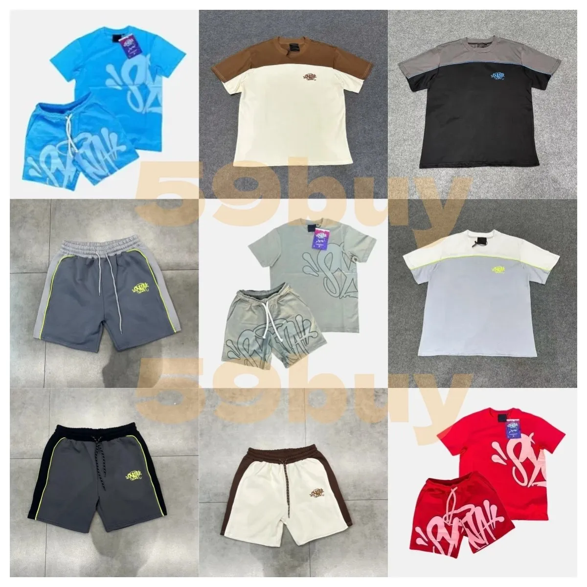 SFK Graffiti T-Shirt/Shorts Set [1 style]