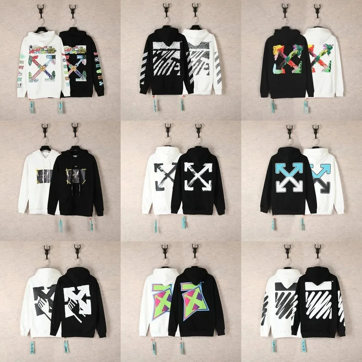 Off-White Arrow Hoodies [36 styles]