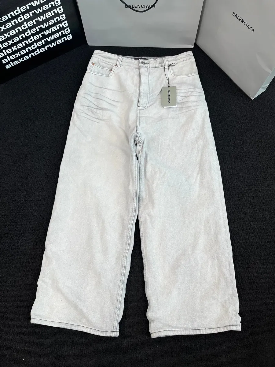 Balenciaga Wide-Leg Jeans