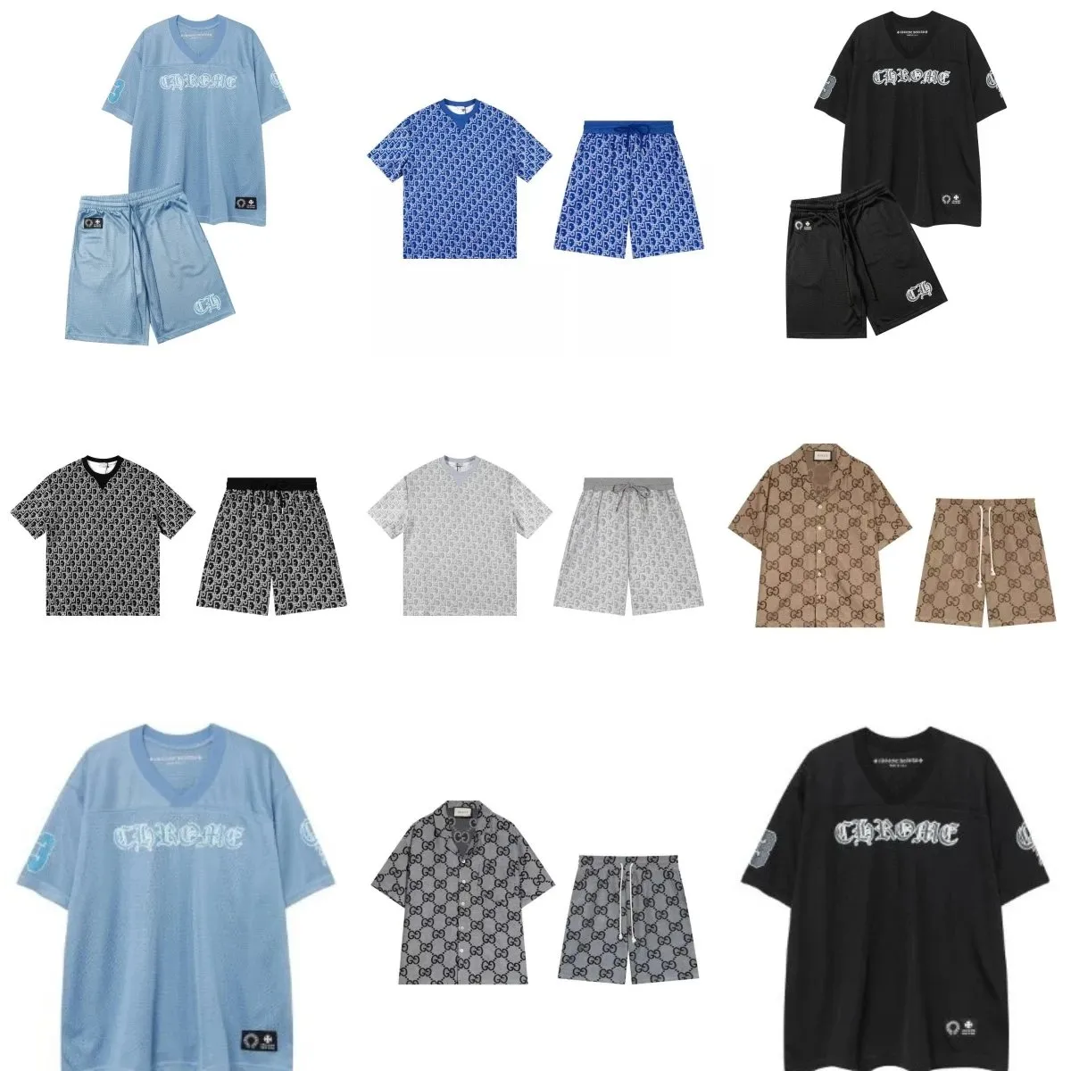 Chrome Hearts Jersey/Shorts [39 styles]