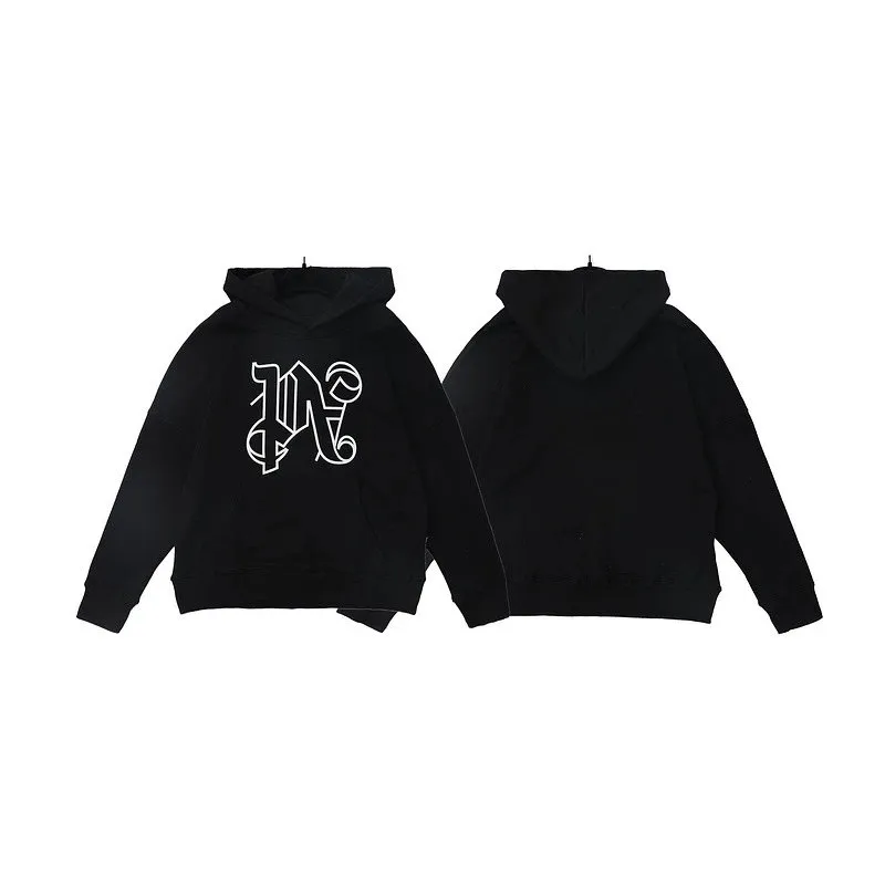 Black Gothic Monogram Hoodie [1 style]