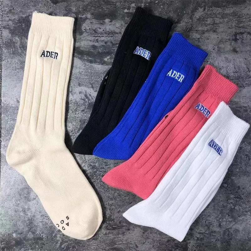 ADER Error Ribbed Crew Socks