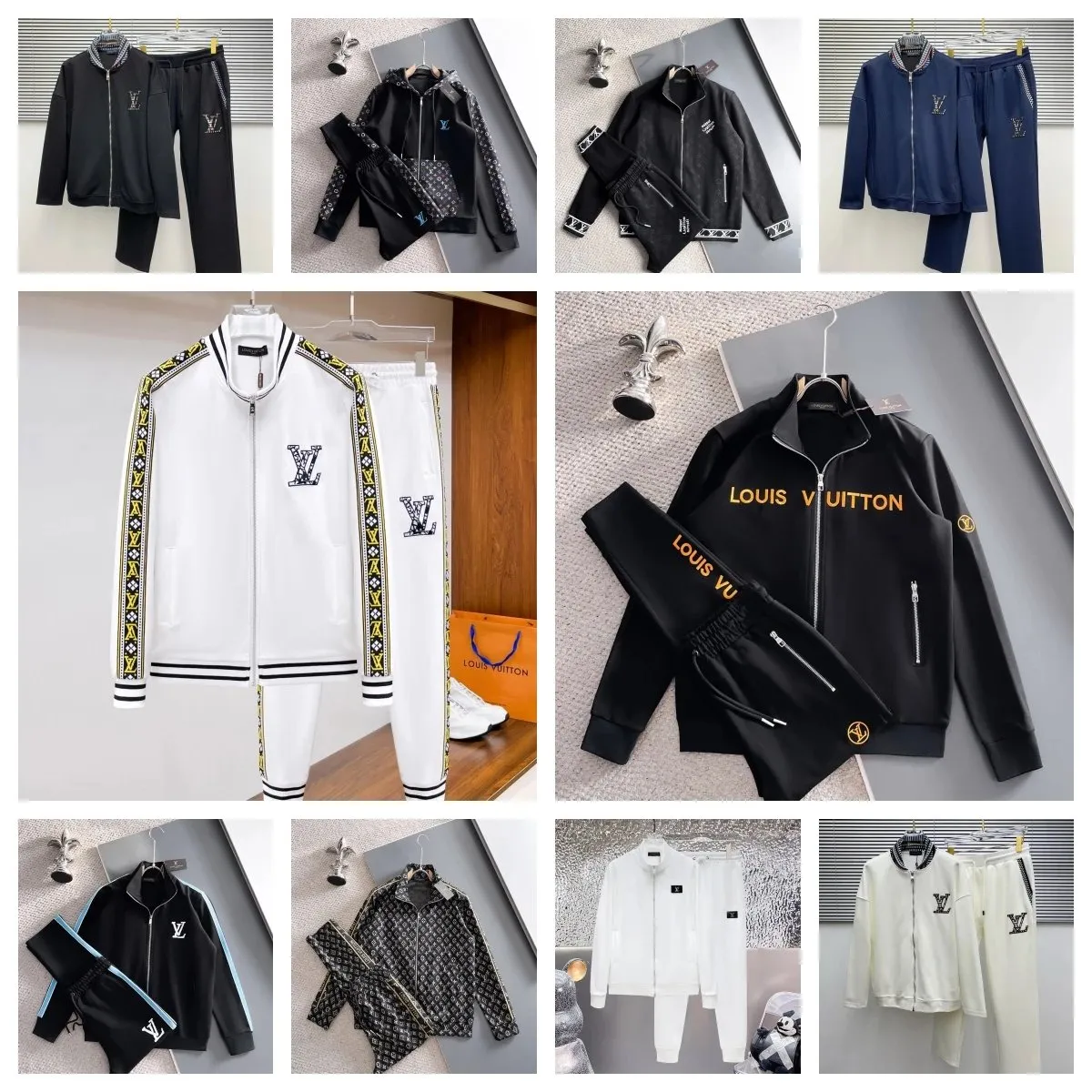 Louis Vuitton Monogram & LV Logo Track Suit Sets [10 styles]