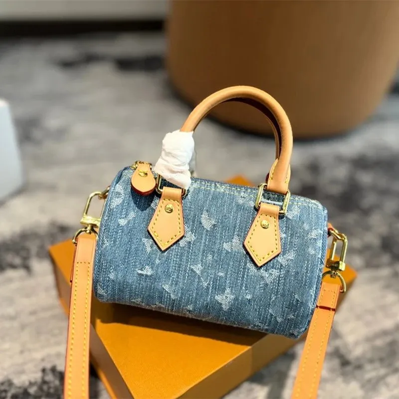 Louis Vuitton Mini Speedy Denim Bag [3 styles]