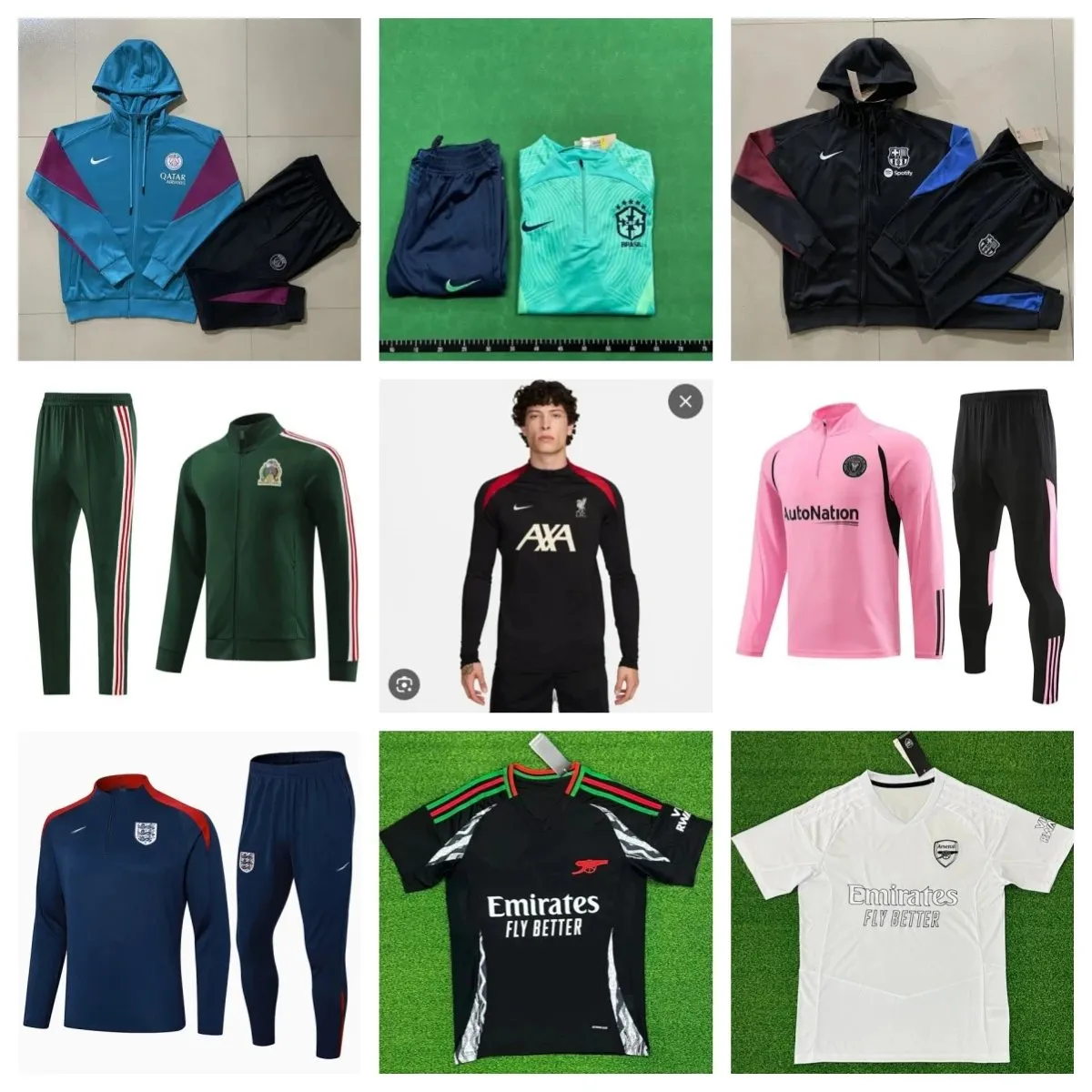 Nike Soccer Training Suits [40 styles]