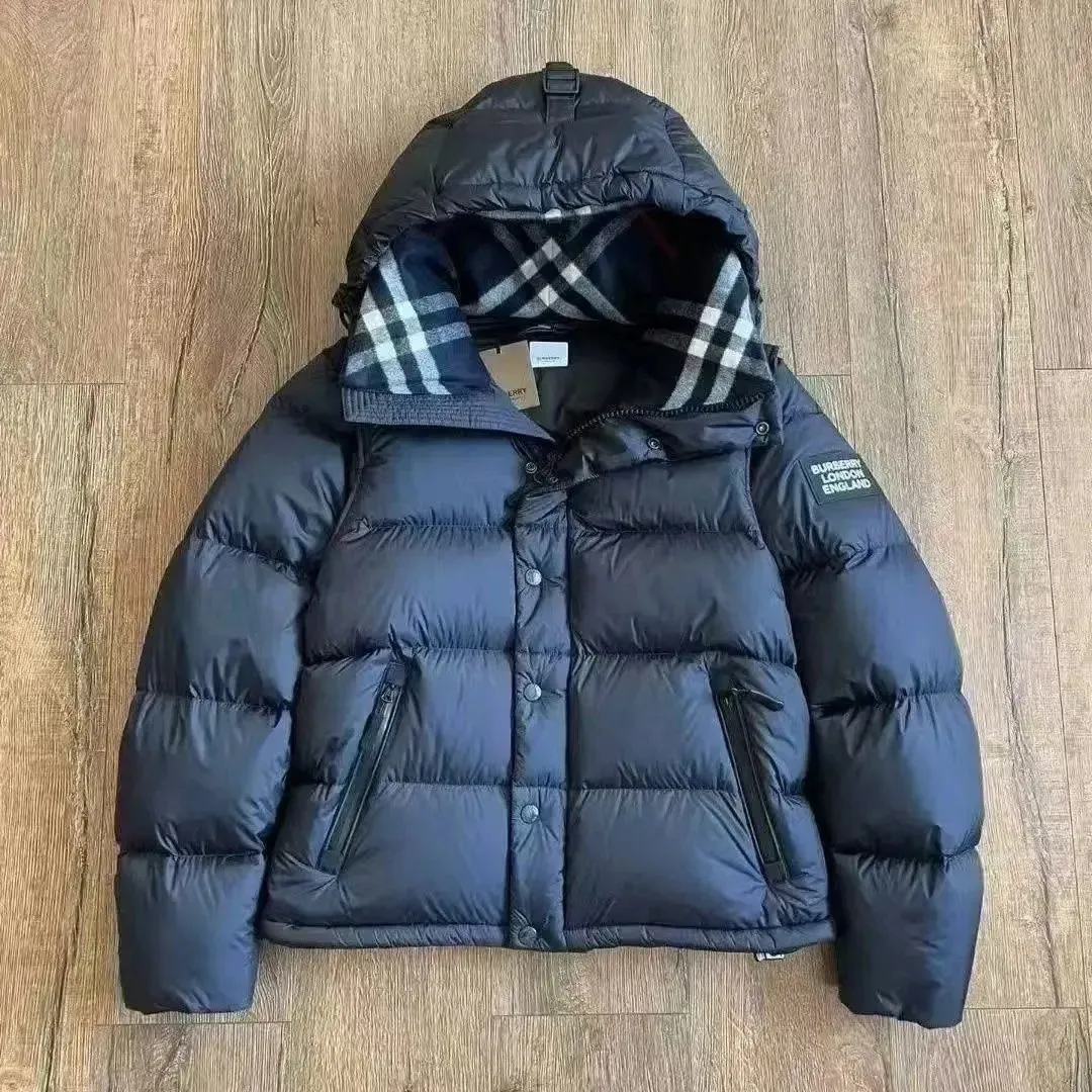 Burberry Check Lined Hooded Puffer Jacket [39 styles]