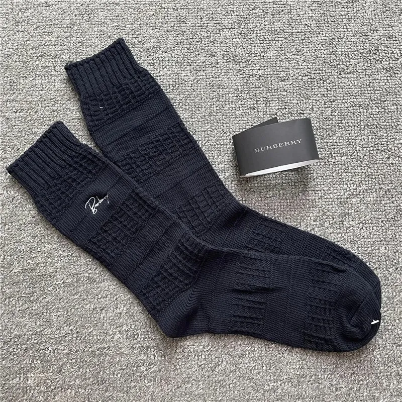 Burberry Waffle Knit Socks