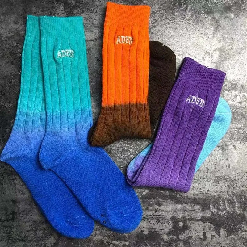 ADER Error Gradient Ribbed Socks