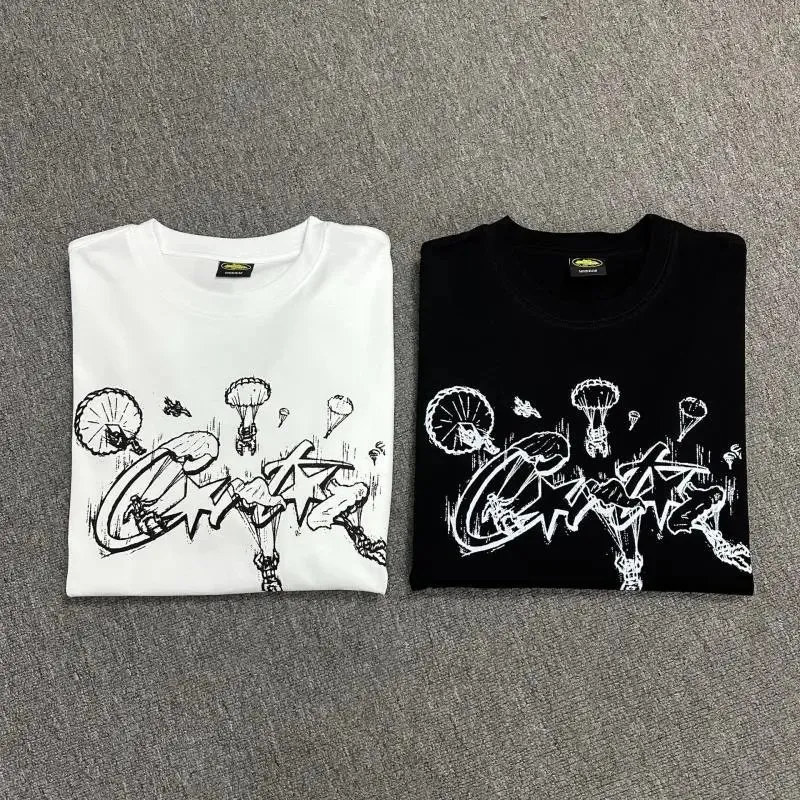CRAZY Graffiti Print T-Shirts [2 styles]