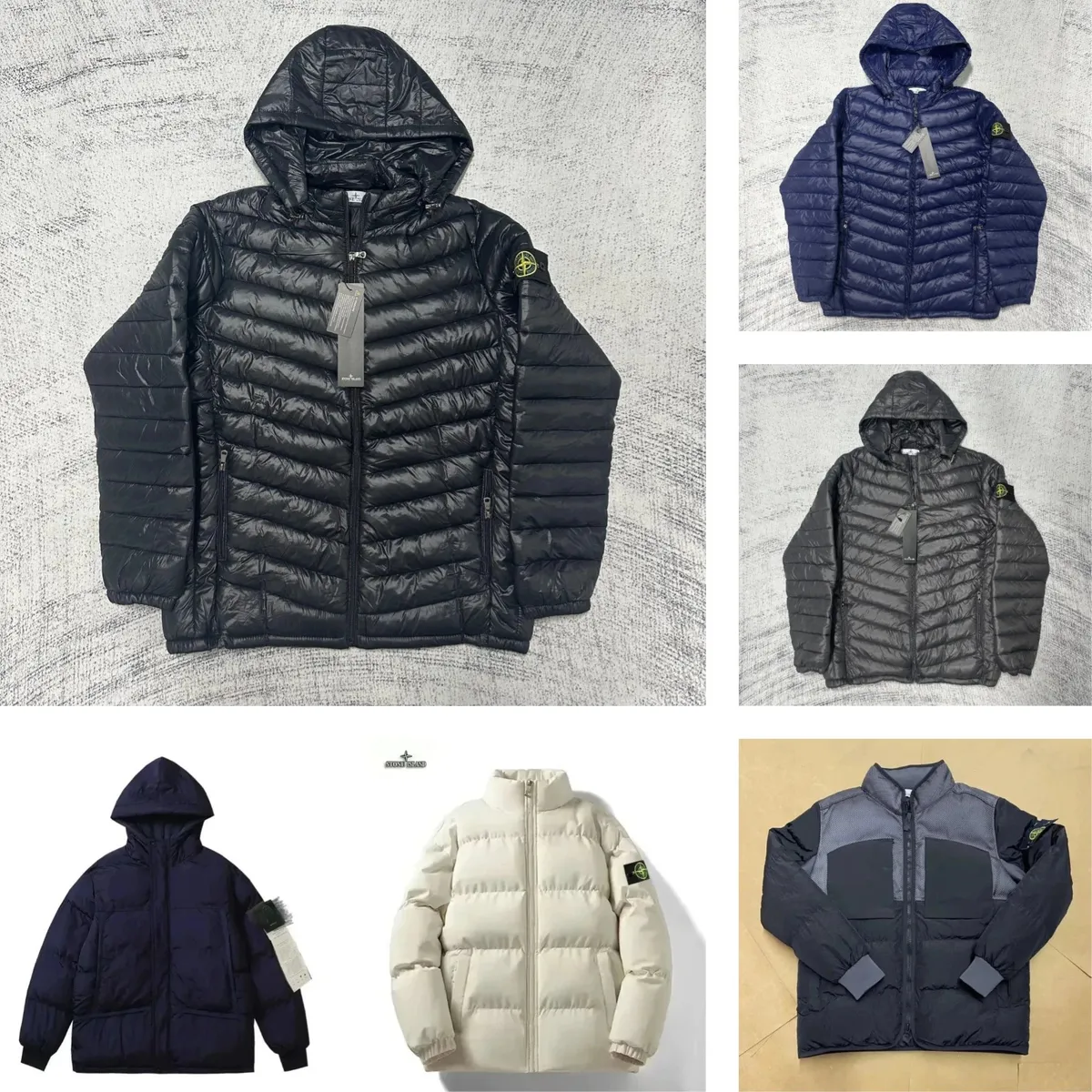 Stone Island Padded Hooded Jacket [28 styles]